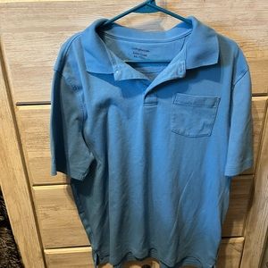 Craft and Barrow Extra Large blue collared t-shirt